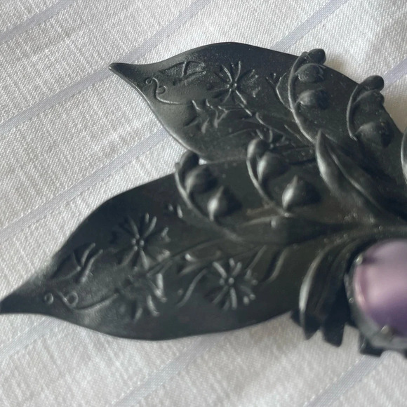 Rare JL Blin Leaf Brooch - Picture 7 of 7